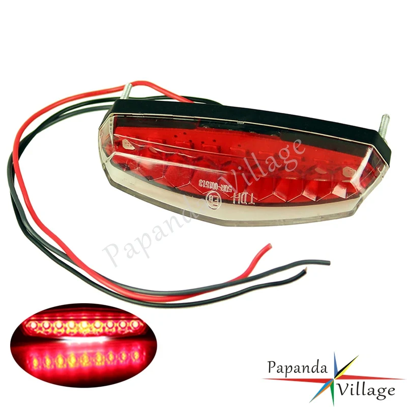 Universal Motorcycle 9 LED Rear Tail Brake Running License Plate Light Chopper Dirt Bike for Honda Yamaha Suzuki Cafe Racer
Universal Motorcycle 9 LED Rear Tail Brake Running License Plate Light Chopper Dirt Bike for Honda Yamaha Suzuki Cafe Racer