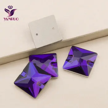 YANRUO 3240 Square Purple Velvet Flat back Rhinestones Crystal Stone Sew on Dress Rhinestones Crystals Sewing Stones Beads 
YANRUO 3240 Square Purple Velvet Flat back Rhinestones Crystal Stone Sew on Dress Rhinestones Crystals Sewing Stones Beads