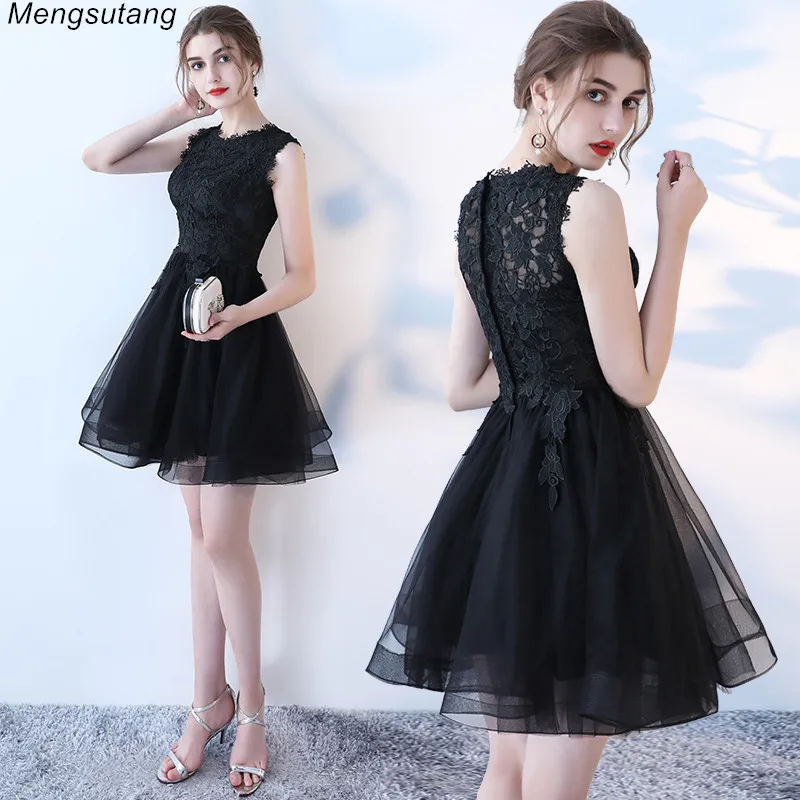 Robe de soiree Black Slim with Appliques Short Evening Dresses Elegant Lace vestido de festa Banquet Party Prom formal dresses
Robe de soiree Black Slim with Appliques Short Evening Dresses Elegant Lace vestido de festa Banquet Party Prom formal dresses