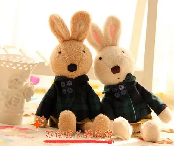 Candice guo! plush toy le sucre rabbit preppy style button green lattice coat bunny stuffed doll girls lover birthday gift 1pc
Candice guo! plush toy le sucre rabbit preppy style button green lattice coat bunny stuffed doll girls lover birthday gift 1pc