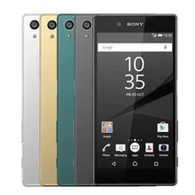 מקורי SonyXperia Z5 כפולה ה-sim E6683 טביעות אצבע 4G LTE אנדרואיד Smartphone 3 GB זיכרון RAM 32 GB ROM 5.2" אוקטה Core WIFI GPS נייד(China)