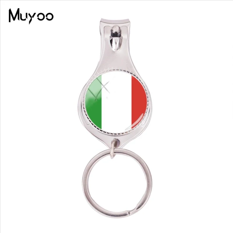 2018 Fashion Italy Flag Multifunctional Keychain Art Hand Craft Nail Clipper Keyring Silver Glass Photo Jewelry Nail Clippers
2018 Fashion Italy Flag Multifunctional Keychain Art Hand Craft Nail Clipper Keyring Silver Glass Photo Jewelry Nail Clippers