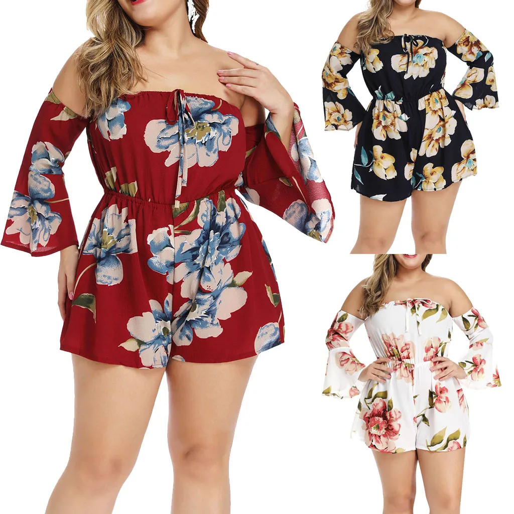jumpsuits for women 2019 jumpsuit plus size Women Floral Printing Off Shoulder Sleeveless Rompers Jumpsuit jumpsuits women xxxl
jumpsuits for women 2019 jumpsuit plus size Women Floral Printing Off Shoulder Sleeveless Rompers Jumpsuit jumpsuits women xxxl