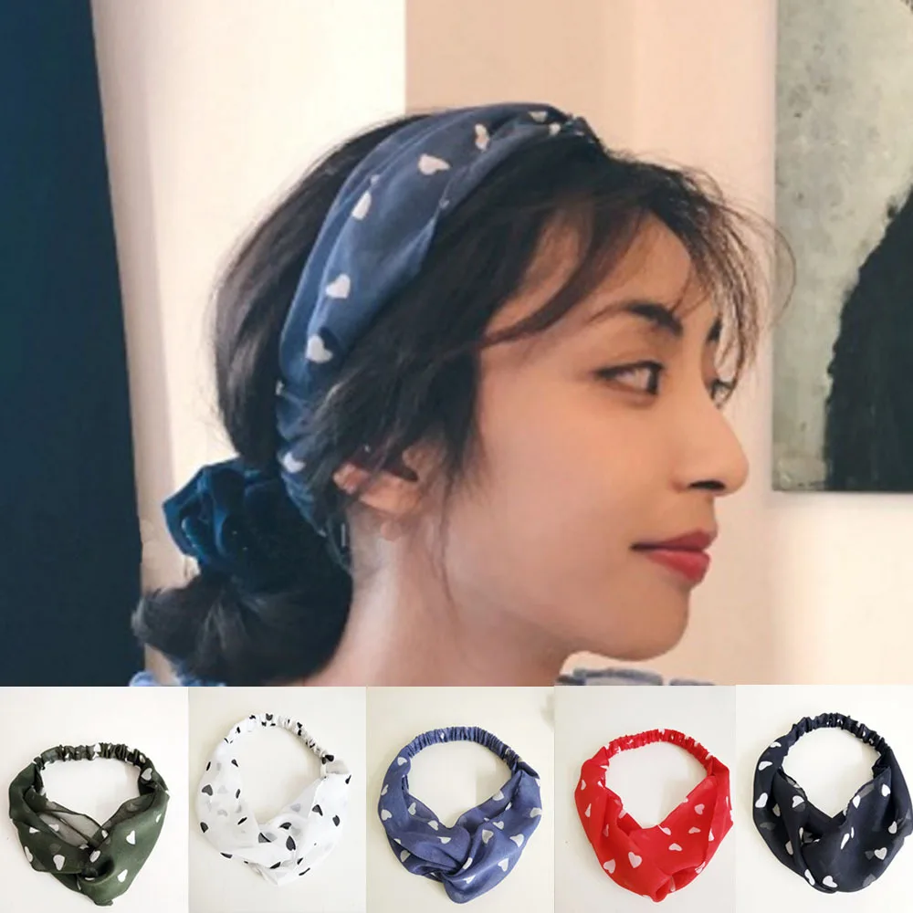 Wome Girl Fashion Heart Printing Crossed Women Turban Headband Holiday Elastic Lovely Headbands For Women Girl Hair band
Wome Girl Fashion Heart Printing Crossed Women Turban Headband Holiday Elastic Lovely Headbands For Women Girl Hair band