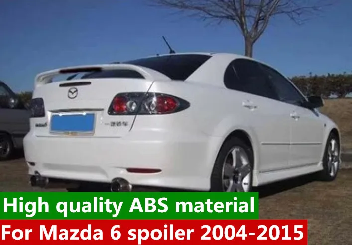 2003 2004 2005 2006 2007 2008 2009 2010 2011 2012 ABS Plastic unpainted and paint color Rear Wing Spoiler for Mazda 6
2003 2004 2005 2006 2007 2008 2009 2010 2011 2012 ABS Plastic unpainted and paint color Rear Wing Spoiler for Mazda 6