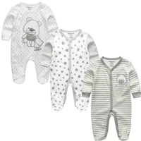 2018 New baby Clothing clothes ropa bebe boy girl roupas full sleeve cotton infantil costume Monos y Bodies newborn rompers image