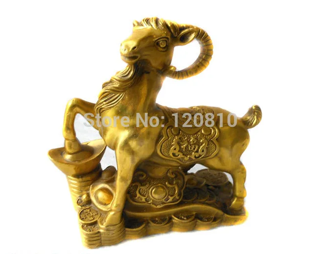 Copper ornaments sheep zodiac sheep Lucky Fortune Cai Feng Shui Bronze home crafts statue
Copper ornaments sheep zodiac sheep Lucky Fortune Cai Feng Shui Bronze home crafts statue