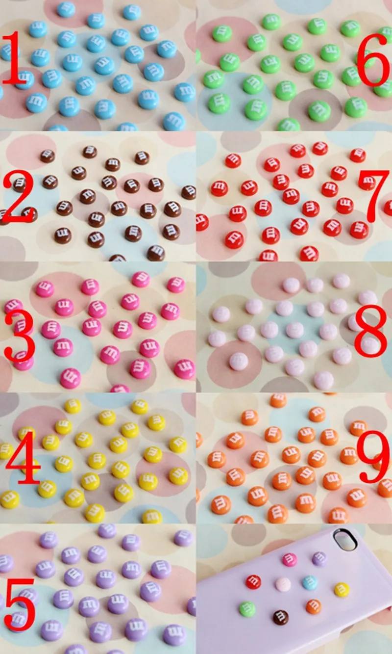 100pcs optional Colors kawaii M bean chocolate cabochons resin Flowers flatback Scrapbook fit bows hair diy craft 8mm 004004034
100pcs optional Colors kawaii M bean chocolate cabochons resin Flowers flatback Scrapbook fit bows hair diy craft 8mm 004004034