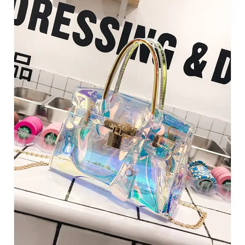 small transparent bag