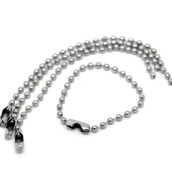 2500Pcs Silver Tone Alloy Ball Chains Keychains Tag Clasp Connector Jewelry Findings Charms 10cm
2500Pcs Silver Tone Alloy Ball Chains Keychains Tag Clasp Connector Jewelry Findings Charms 10cm