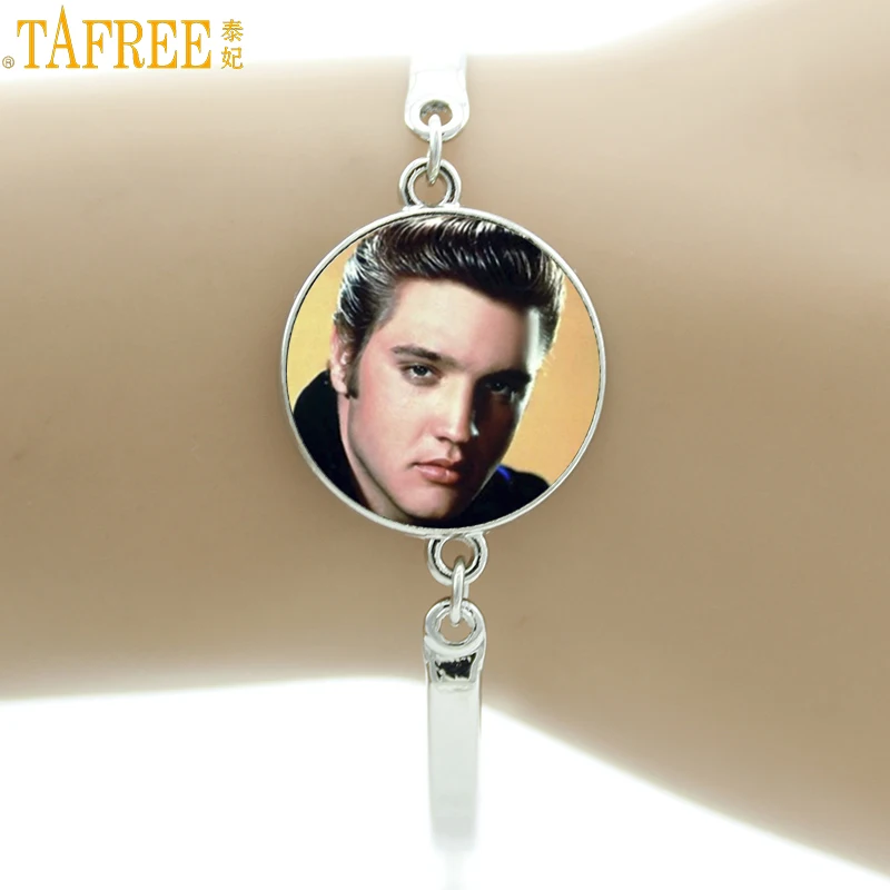 TAFREE super star rock singer Elvis Presley bracelets music liker Elvis Presley fans musician jewelry for men women charms NS488
TAFREE super star rock singer Elvis Presley bracelets music liker Elvis Presley fans musician jewelry for men women charms NS488