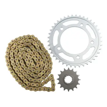 Gold O-Ring Chain and Sprocket Kit For Honda CBR900RR T V W X SC33 1996-1999 NEW
Gold O-Ring Chain and Sprocket Kit For Honda CBR900RR T V W X SC33 1996-1999 NEW