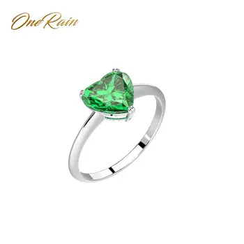 OneRain 100% 925 Sterling Silver Love Heart Sapphire Citrine Amethyst Ruby Emerald Gemstone Wedding Engagement Ring Jewelry
OneRain 100% 925 Sterling Silver Love Heart Sapphire Citrine Amethyst Ruby Emerald Gemstone Wedding Engagement Ring Jewelry