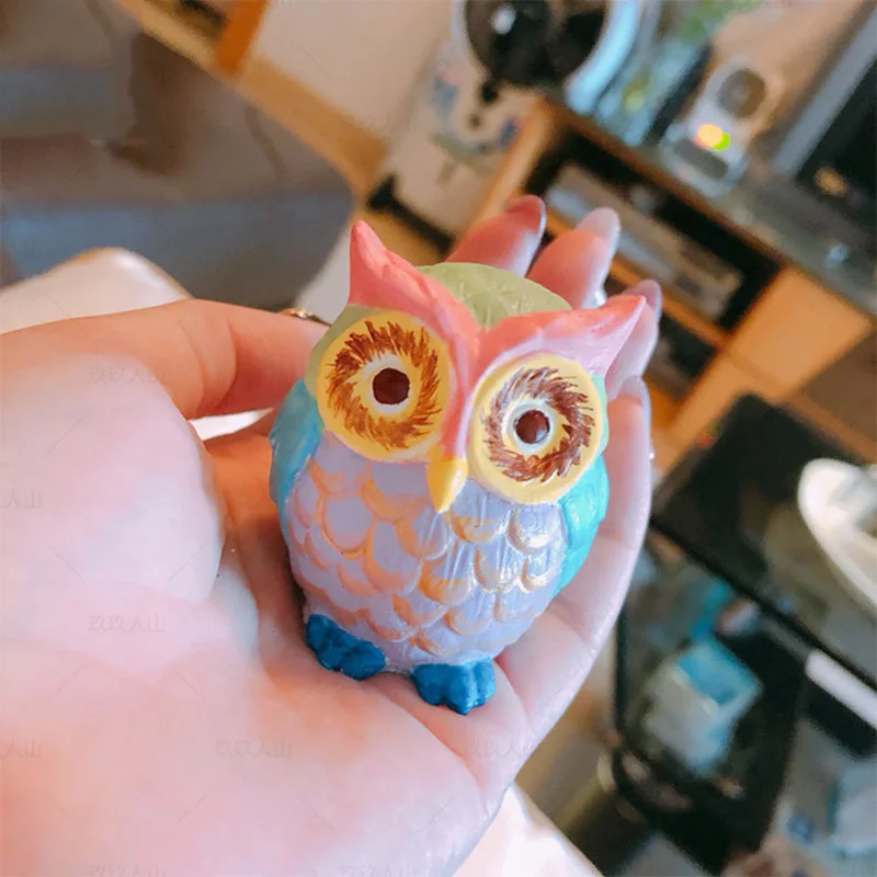 Stereo Owl Silicone Mold Aromatherapy Candle Mold Diy Handmade Soap Mould Spread Incense Stone Mold
Stereo Owl Silicone Mold Aromatherapy Candle Mold Diy Handmade Soap Mould Spread Incense Stone Mold
