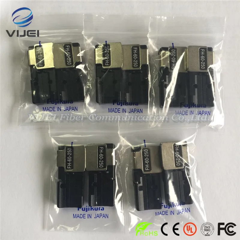 5pairs/lot Fujikura FSM-60R FSM-70R FSM-12S FSM-17S FSM-70S FSM-80S FSM-60S fiber splicer 250um single core fixture Fiber holder
5pairs/lot Fujikura FSM-60R FSM-70R FSM-12S FSM-17S FSM-70S FSM-80S FSM-60S fiber splicer 250um single core fixture Fiber holder