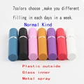 Refillable 5ml Refillable Mini Perfume Spray Bottle Aluminum Spray Atomizer Portable Travel Cosmetic Container Perfume Bottle