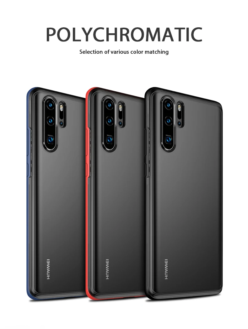 Conelz For Huawei P30 Pro P30 Case Matte Case Protective Phone Case Back Cover Hybrid Shockproof Case for Huawei P30 Lite
Conelz For Huawei P30 Pro P30 Case Matte Case Protective Phone Case Back Cover Hybrid Shockproof Case for Huawei P30 Lite