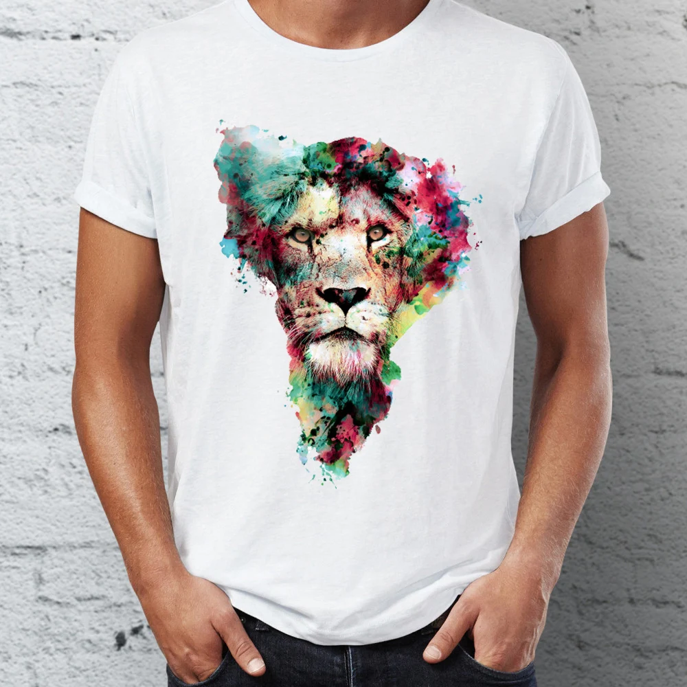 New Men's t-shirt King Of The Jungle Lion Head With African Map Awesome Animals Tshirt Harajuku Streetwear Cool Tees Tops
New Men's t-shirt King Of The Jungle Lion Head With African Map Awesome Animals Tshirt Harajuku Streetwear Cool Tees Tops