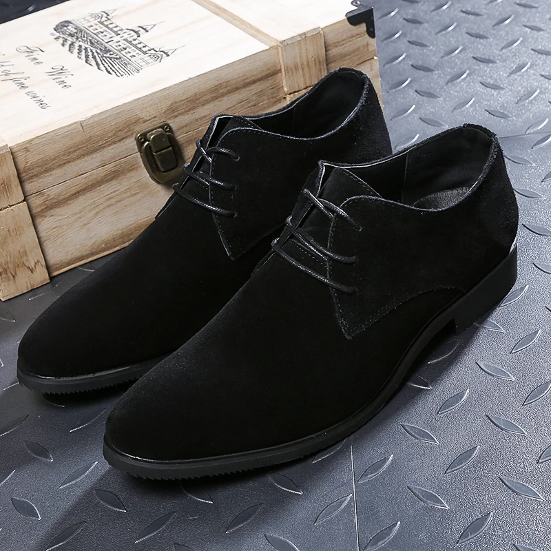 designer suede genuine leather men shoes italian formal male footwear elegant wedding work flats man dress oxford shoes for men (16)