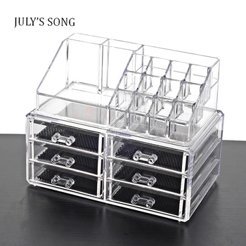 JULY'S SONG New FASHION Drawers Organizer Makeup Organizer Storage Box PS Make Up Cosmetic Organizer Makeup Storage Large
JULY'S SONG New FASHION Drawers Organizer Makeup Organizer Storage Box PS Make Up Cosmetic Organizer Makeup Storage Large
