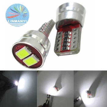 10PCS Car Led T10 W5W 5630 2SMD 2LED Canbus No Error Free Clearance Light License Plate Light Instrument light white 6000K 12VDC
10PCS Car Led T10 W5W 5630 2SMD 2LED Canbus No Error Free Clearance Light License Plate Light Instrument light white 6000K 12VDC