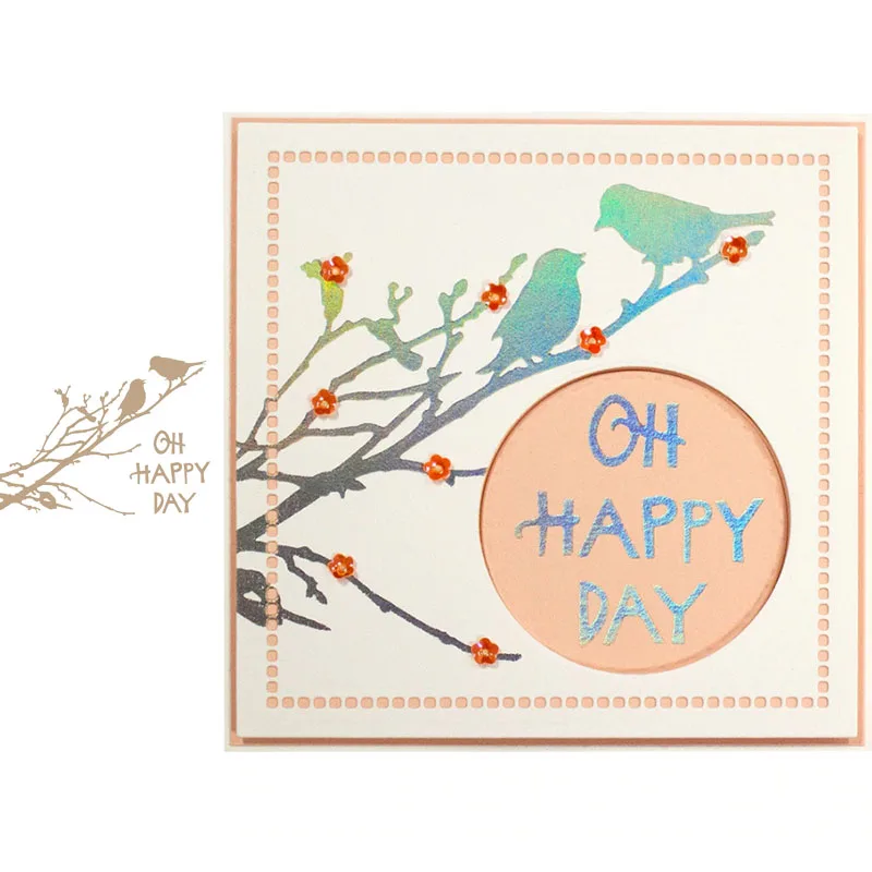 Branch and Bird Metal Cutting Dies Stencils for Scrapbooking Embossing Die Paper Cards Making Album Decorative New 2019
Branch and Bird Metal Cutting Dies Stencils for Scrapbooking Embossing Die Paper Cards Making Album Decorative New 2019