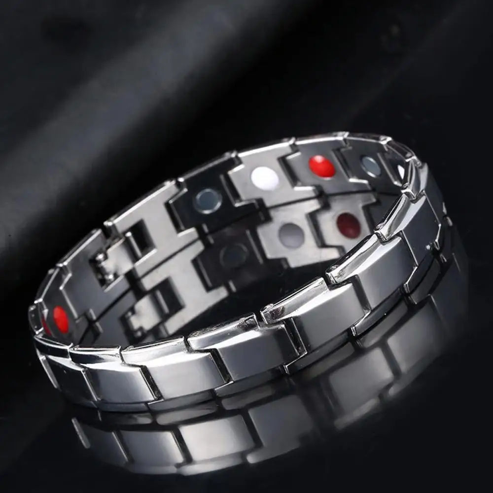 Detachable Women Men Magnetic Bracelet Health Energy Anti-fatigue Anti-radiation Care Bracelets Jewelry
Detachable Women Men Magnetic Bracelet Health Energy Anti-fatigue Anti-radiation Care Bracelets Jewelry