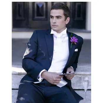 Custom made two Buttons single breastednavu blue mens suits Tuxedo bridegroom Wedding business men Suit ( jacket+Pants+vest+tie)
Custom made two Buttons single breastednavu blue mens suits Tuxedo bridegroom Wedding business men Suit ( jacket+Pants+vest+tie)