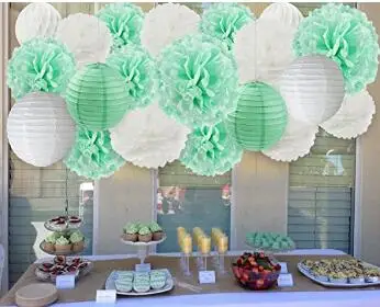 14 Pcs Mint To Be Wedding Decorations White Mint Tissue Paper Pom Poms Flowers Paper Lanterns Tissue Paper Honeycomb Balls
14 Pcs Mint To Be Wedding Decorations White Mint Tissue Paper Pom Poms Flowers Paper Lanterns Tissue Paper Honeycomb Balls