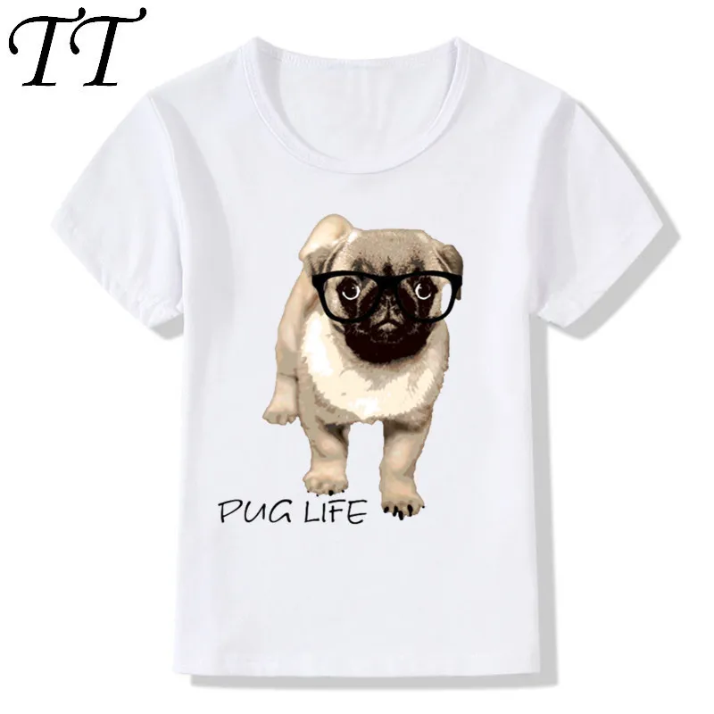 Fashion Children Boy Girl Cool Print Short Sleeve Dog Pug Life Top Tee T-shirt Summer Baby Casual T Shirts Tshirt Ooo2333
Fashion Children Boy Girl Cool Print Short Sleeve Dog Pug Life Top Tee T-shirt Summer Baby Casual T Shirts Tshirt Ooo2333