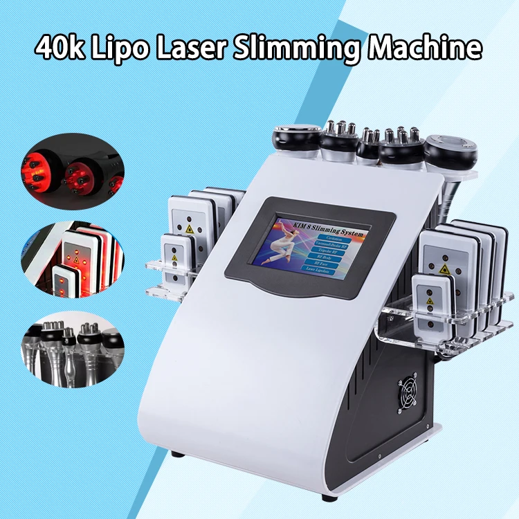 6 IN 1 Ultrasound Cavitation Machine 40K Ultrasonic Cavitation Lipolaser RF Vaccum Slimming Body Weight Loss Lipo
6 IN 1 Ultrasound Cavitation Machine 40K Ultrasonic Cavitation Lipolaser RF Vaccum Slimming Body Weight Loss Lipo