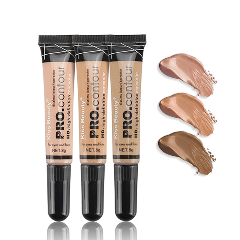 Concealer Contour Liquid Pro Concealer Foundation Cream Dark White Corretivo Maquiagem Base Face Contouring Eye Makeup
Concealer Contour Liquid Pro Concealer Foundation Cream Dark White Corretivo Maquiagem Base Face Contouring Eye Makeup