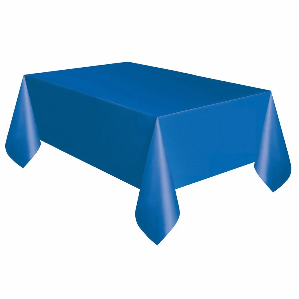 New Rectangle 54" X 108" Table Cover Tablecloth Table 10 Colors Plastic Tablecover For Wedding Patry Event Decorations Favors
New Rectangle 54" X 108" Table Cover Tablecloth Table 10 Colors Plastic Tablecover For Wedding Patry Event Decorations Favors