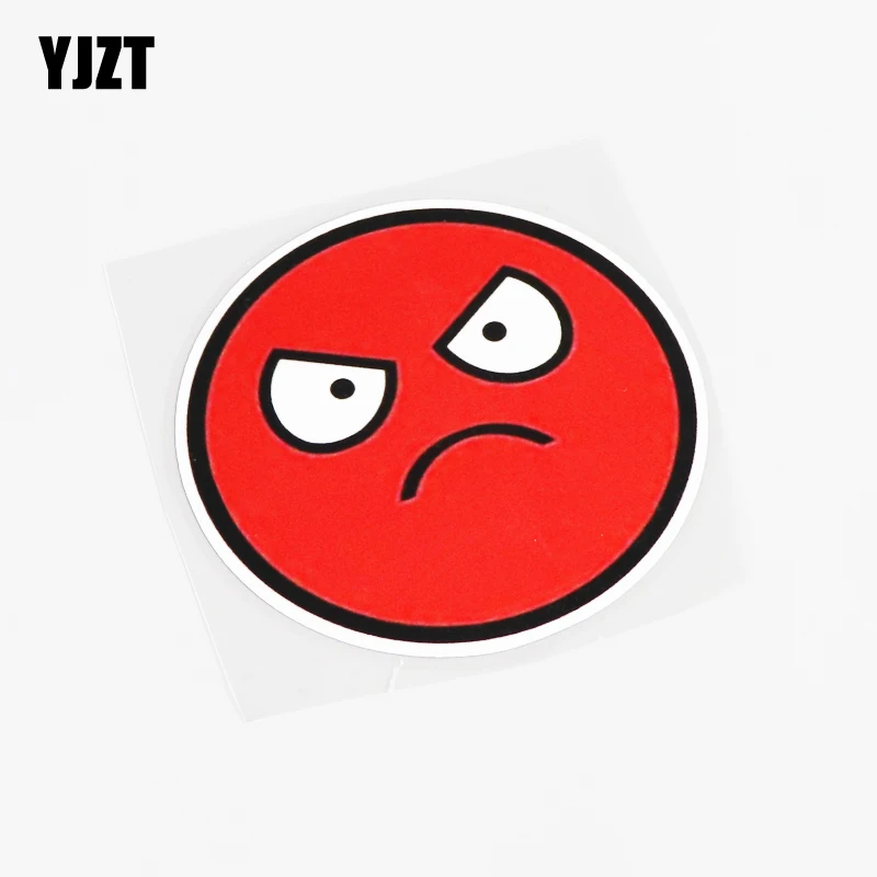 YJZT 10.1CM*10.1CM Cartoon JDM Emoticon Angry Emot Mad Car Sticker Decal Accessories PVC 13-0318
YJZT 10.1CM*10.1CM Cartoon JDM Emoticon Angry Emot Mad Car Sticker Decal Accessories PVC 13-0318