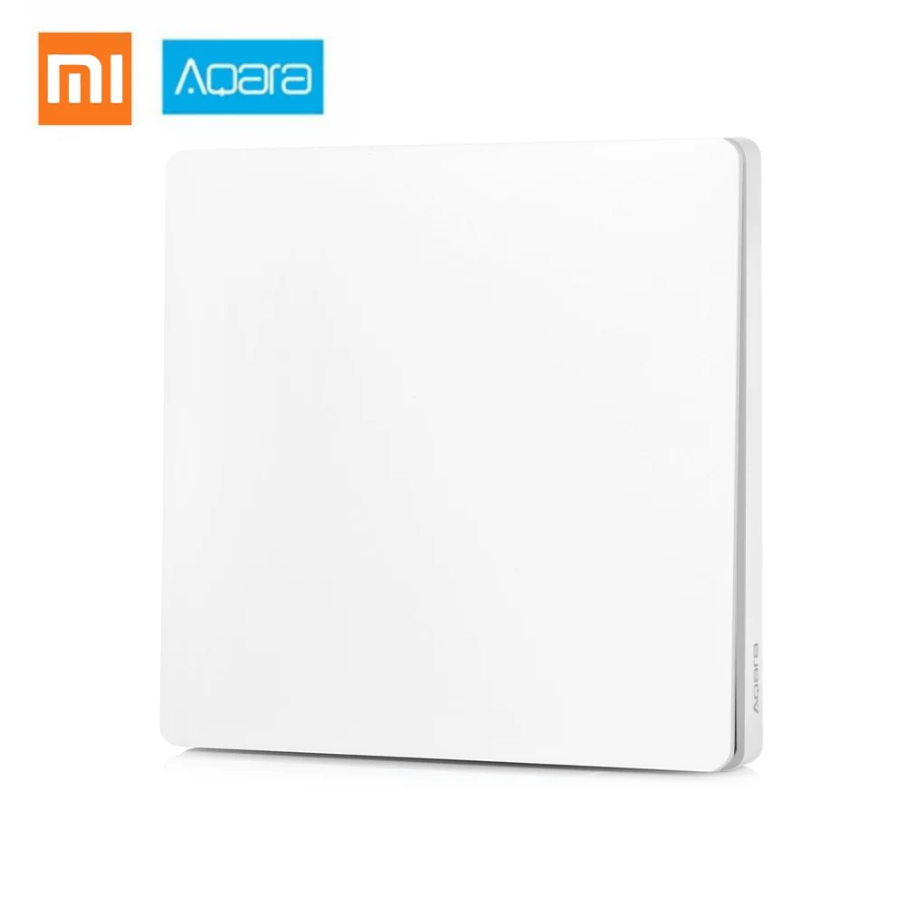 Aqara Smart Light Control Zero Line Single Fire wire ZigBee Wireless Key Wall Switch Smartphone APP Remote | Электроника