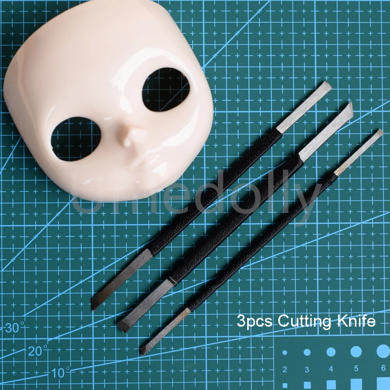 3PCS BJD Blyth Doll Change Makeup Knife Tools Doll Accessories Carve Mouth Open eyes Cutting Tool Set DIY
3PCS BJD Blyth Doll Change Makeup Knife Tools Doll Accessories Carve Mouth Open eyes Cutting Tool Set DIY