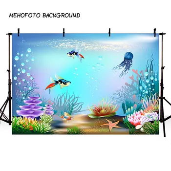 MEHOFOTO Aquarium Backdrop Sea World Decoration Backdrop for Photography Birthday Backgrounds for Photo Studio
MEHOFOTO Aquarium Backdrop Sea World Decoration Backdrop for Photography Birthday Backgrounds for Photo Studio