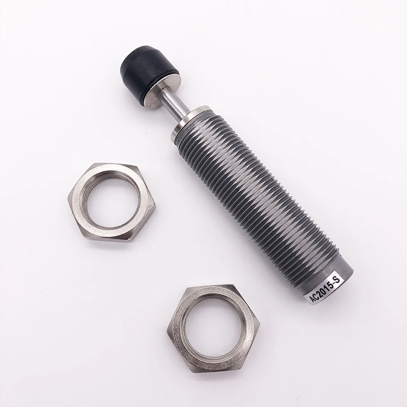 Pneumatic Cylinder Shock Absorber AC series AC0806 AC1005 AC1008 AC1210 Buffers with cap self-compensation Shock Absorber buffer
Pneumatic Cylinder Shock Absorber AC series AC0806 AC1005 AC1008 AC1210 Buffers with cap self-compensation Shock Absorber buffer