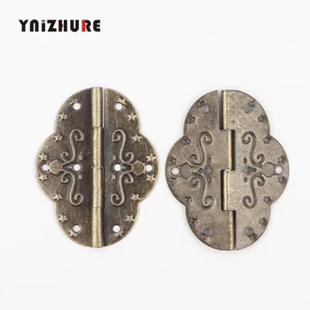Bronze Tone Cabinet Door Hinge,Door Pattern Carved Star Hinges DIY Box,8 Holes Bag Accessory With Screws,69*53mm,20Pcs
Bronze Tone Cabinet Door Hinge,Door Pattern Carved Star Hinges DIY Box,8 Holes Bag Accessory With Screws,69*53mm,20Pcs