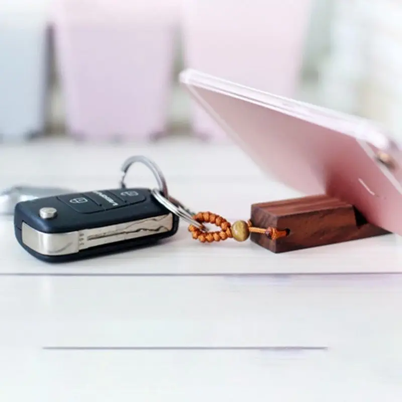 Pendant Keychain Car Phone Holder Stand Wooden Mobile Phone Stand Tablet Stand Desk Phone Holder Car Keyring Fashion Accessories
Pendant Keychain Car Phone Holder Stand Wooden Mobile Phone Stand Tablet Stand Desk Phone Holder Car Keyring Fashion Accessories