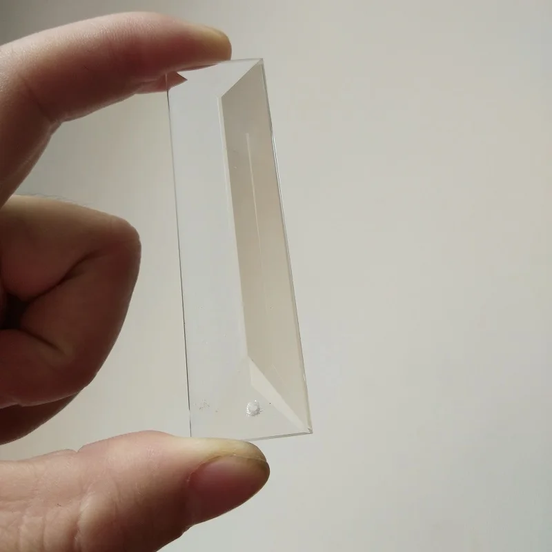 10pcs/lot 22*76MM 3" machine grinding clear triangle crystal bar prism chandelier crystal in 1 holes Home Curtain Accessories
10pcs/lot 22*76MM 3" machine grinding clear triangle crystal bar prism chandelier crystal in 1 holes Home Curtain Accessories
