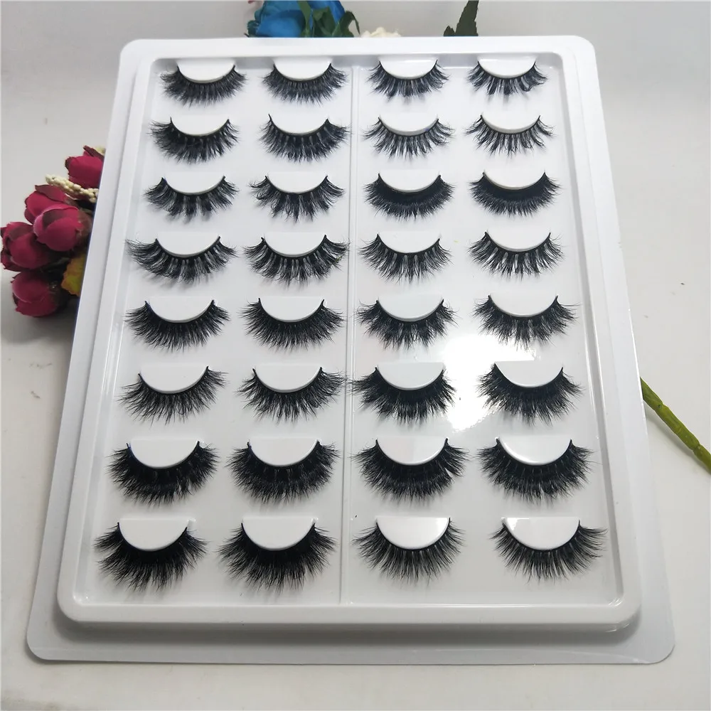 16pairs/set 3D Mink Lashes Full Strip Lashes False Eyelashes Handmade Mink Lashes Cruelty free Reusable Lash free shipping
16pairs/set 3D Mink Lashes Full Strip Lashes False Eyelashes Handmade Mink Lashes Cruelty free Reusable Lash free shipping