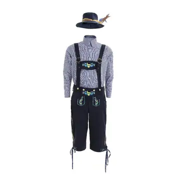 3pcs/set Men Oktoberfest Style Suits Waiter Costume Mens Halloween Clothes Beer Festival Bib Pants Suit Bavarian Style Clothes
3pcs/set Men Oktoberfest Style Suits Waiter Costume Mens Halloween Clothes Beer Festival Bib Pants Suit Bavarian Style Clothes