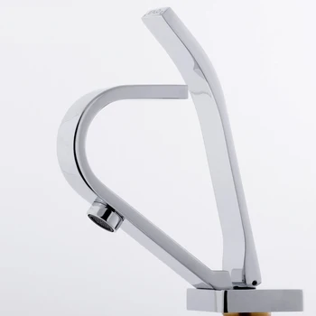 Kitchen bathroom all copper faucet wash basin sink personality faucet single hole cold and hot faucet wx5151615 
Kitchen bathroom all copper faucet wash basin sink personality faucet single hole cold and hot faucet wx5151615