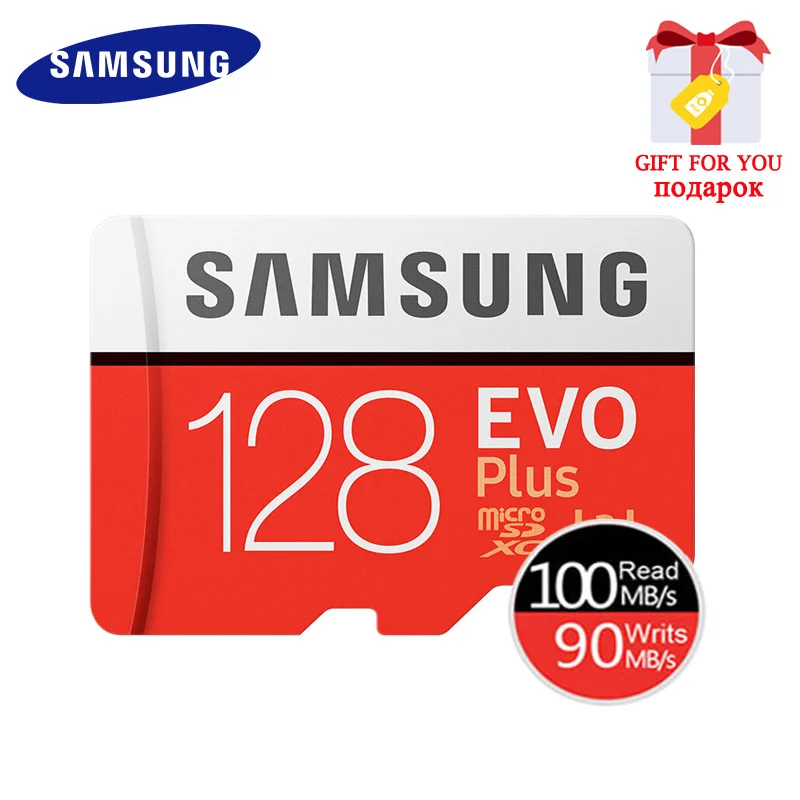 

Samsung tf card MB-MC EVO Plus micro SD 64G 256G 128GB memory card UHS-I U3 Class10 4K UltraHD flash memory card micro SDXC