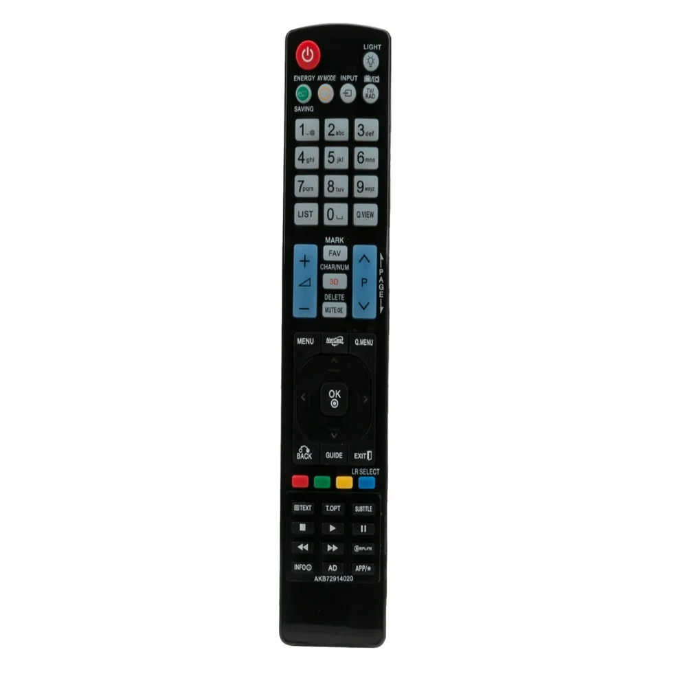 New AKB72914020 Remote Control fit for LG TV 42lx6500 47lx6500 55LW575S 47lw575s 47LX9500 47le5400
New AKB72914020 Remote Control fit for LG TV 42lx6500 47lx6500 55LW575S 47lw575s 47LX9500 47le5400