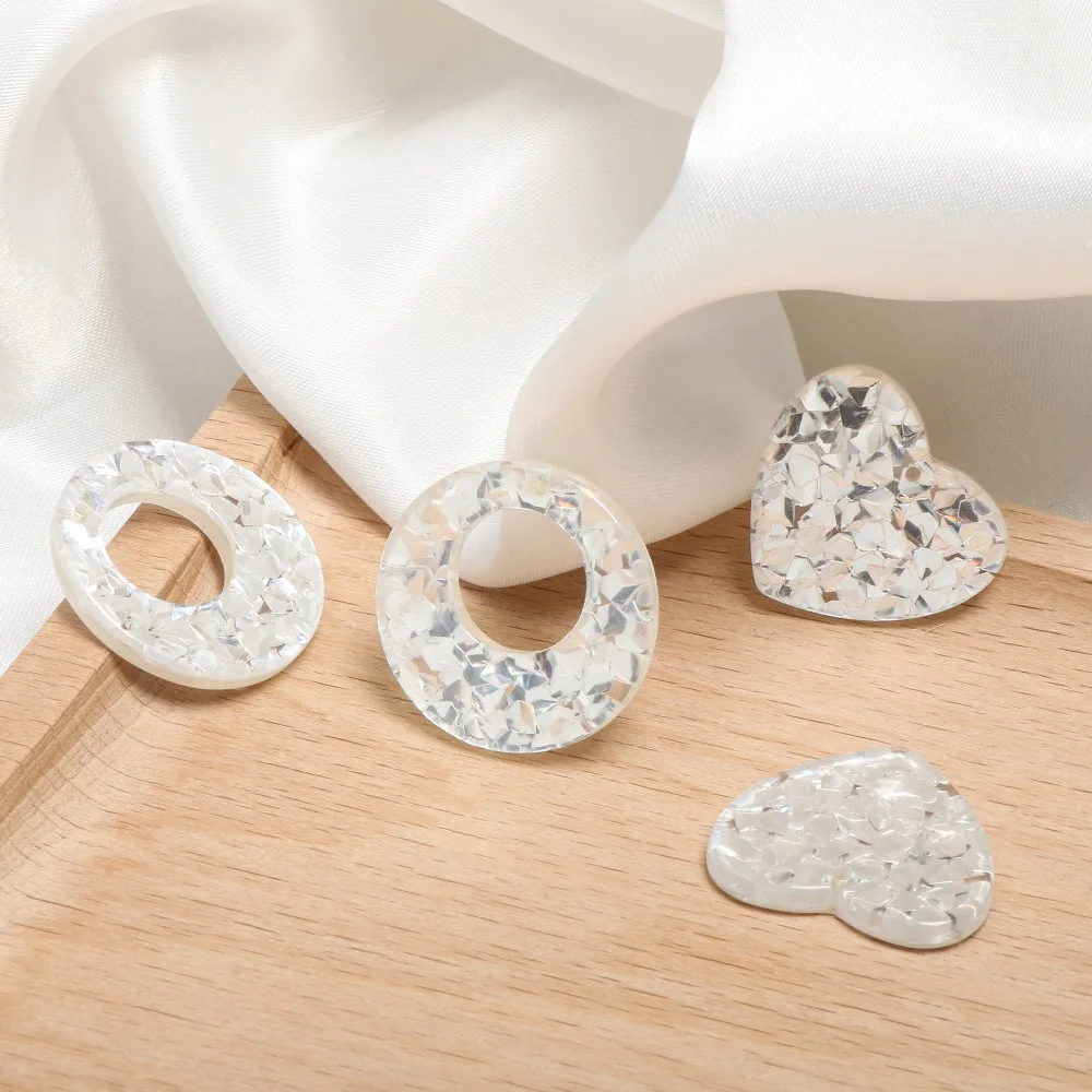 New style 40pcs/lot Sequin decoration geometry rounds/square/hearts shape resin beads diy jewelry earring pendant accessory
New style 40pcs/lot Sequin decoration geometry rounds/square/hearts shape resin beads diy jewelry earring pendant accessory
