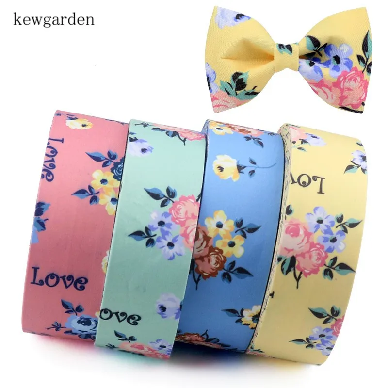 Kewgarden 2" 1" 3/8" Flower Pattern Fabric Layering Cloth Ribbons DIY Bowknot Satin Ribbon Handmade Tape Accessories 6 Meters
Kewgarden 2" 1" 3/8" Flower Pattern Fabric Layering Cloth Ribbons DIY Bowknot Satin Ribbon Handmade Tape Accessories 6 Meters