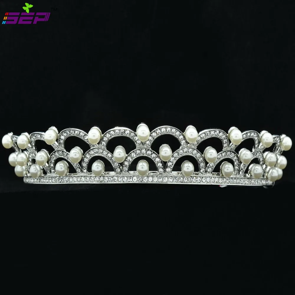 Real Austrian Crystals Imitation Pearls Tiaras Flower Crown Bridal Wedding Hair Jewelry Accessories Pageant Headpiece SHA8604
Real Austrian Crystals Imitation Pearls Tiaras Flower Crown Bridal Wedding Hair Jewelry Accessories Pageant Headpiece SHA8604