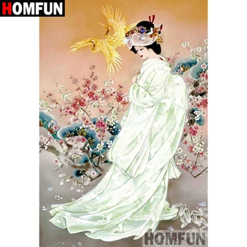 HOMFUN Full Square/Round Drill 5D DIY Diamond Painting "Woman flower" Embroidery Cross Stitch 5D Home Decor Gift A08675
HOMFUN Full Square/Round Drill 5D DIY Diamond Painting "Woman flower" Embroidery Cross Stitch 5D Home Decor Gift A08675